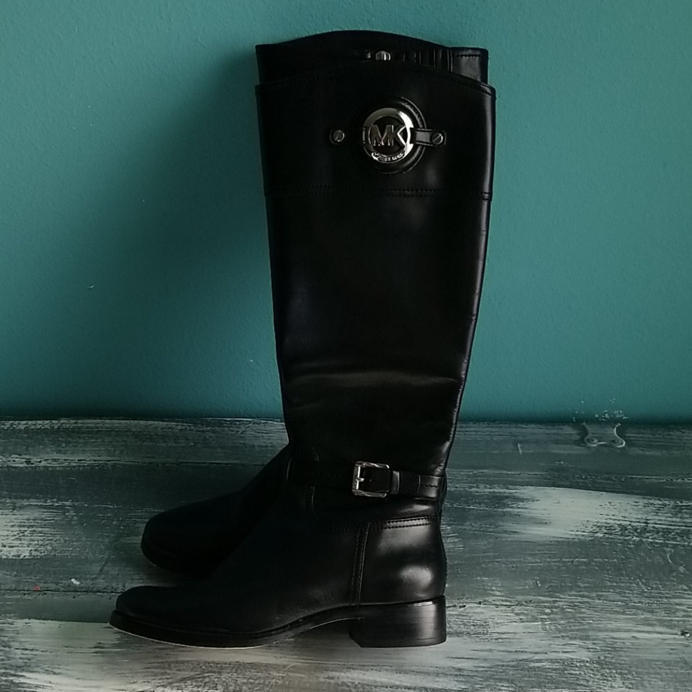 Michael Kors leather boots